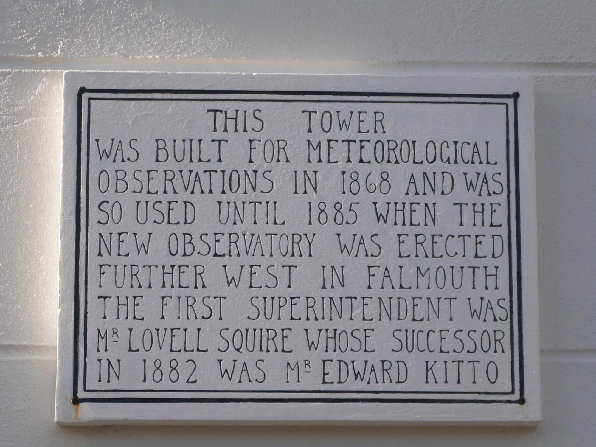 The Observatory Tower Falmouth Esterno foto
